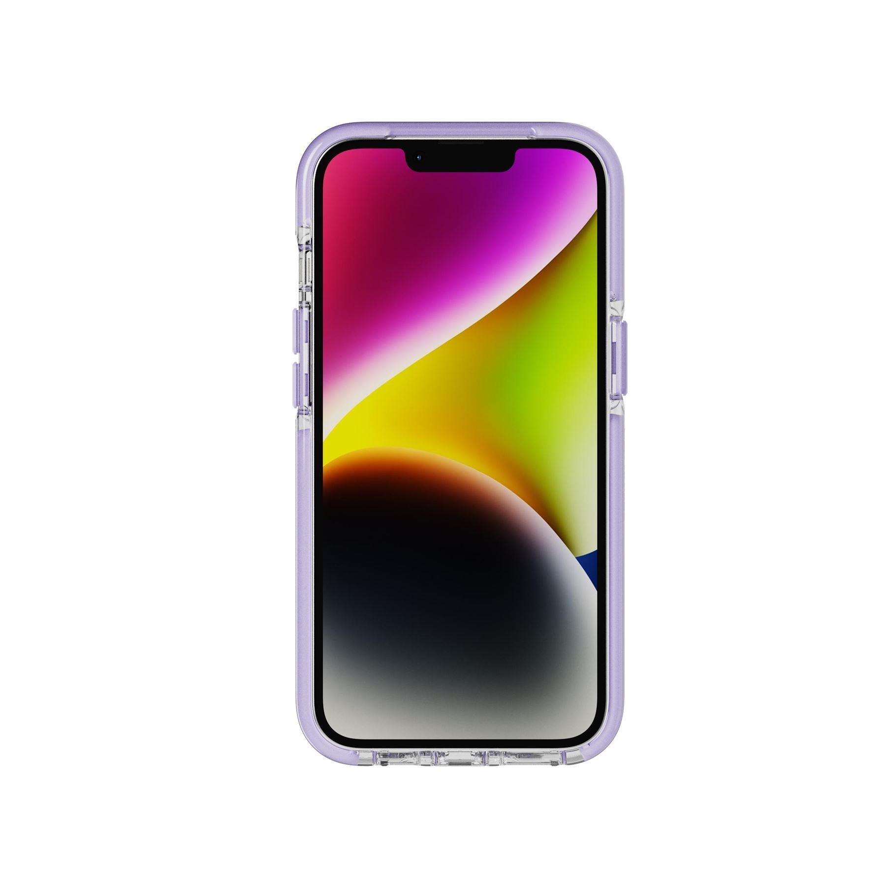 EvoCrystal Kick - Apple iPhone 14 Case MagSafe Compatible - Lilac