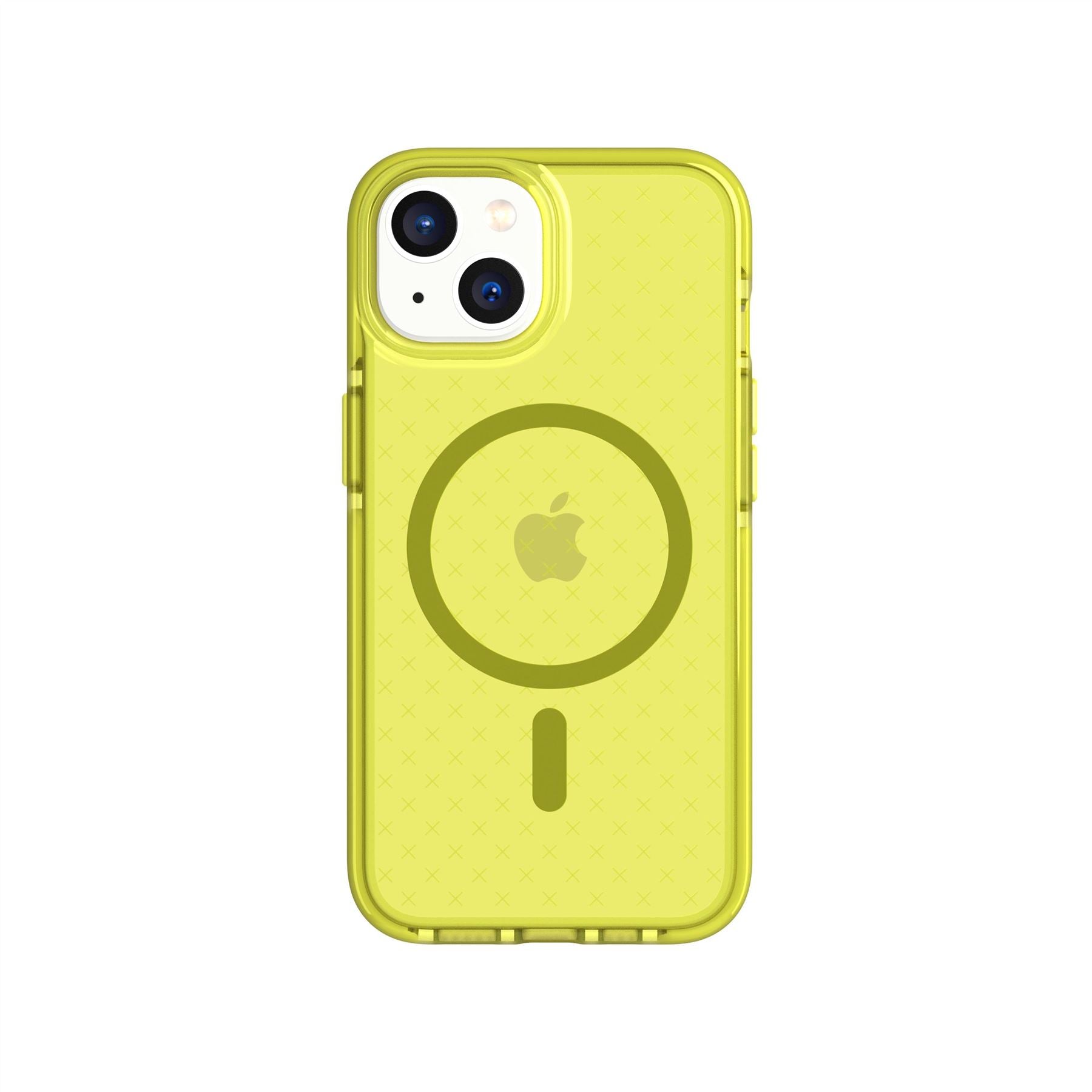 EvoCheck - Apple iPhone 14 Case MagSafe Compatible - Acid Yellow