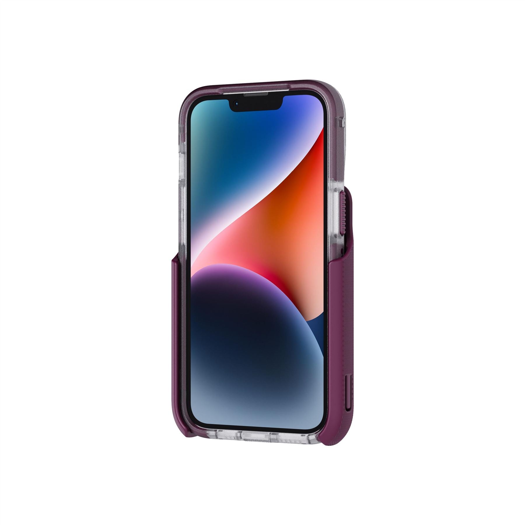 EvoMax - Apple iPhone 14 Case MagSafe Compatible - Frosted Purple