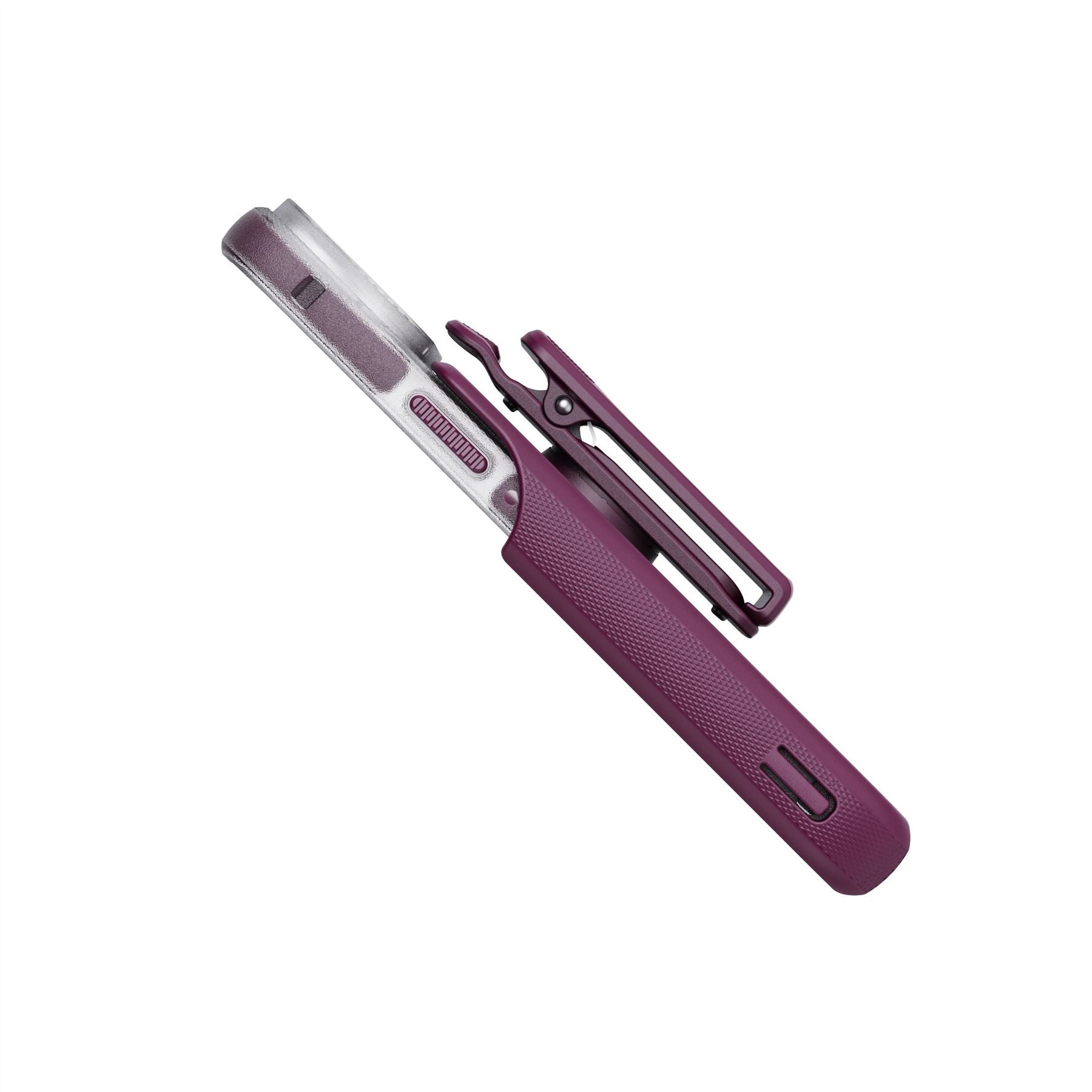 EvoMax - Apple iPhone 14 Plus Case MagSafe Compatible - Frosted Purple