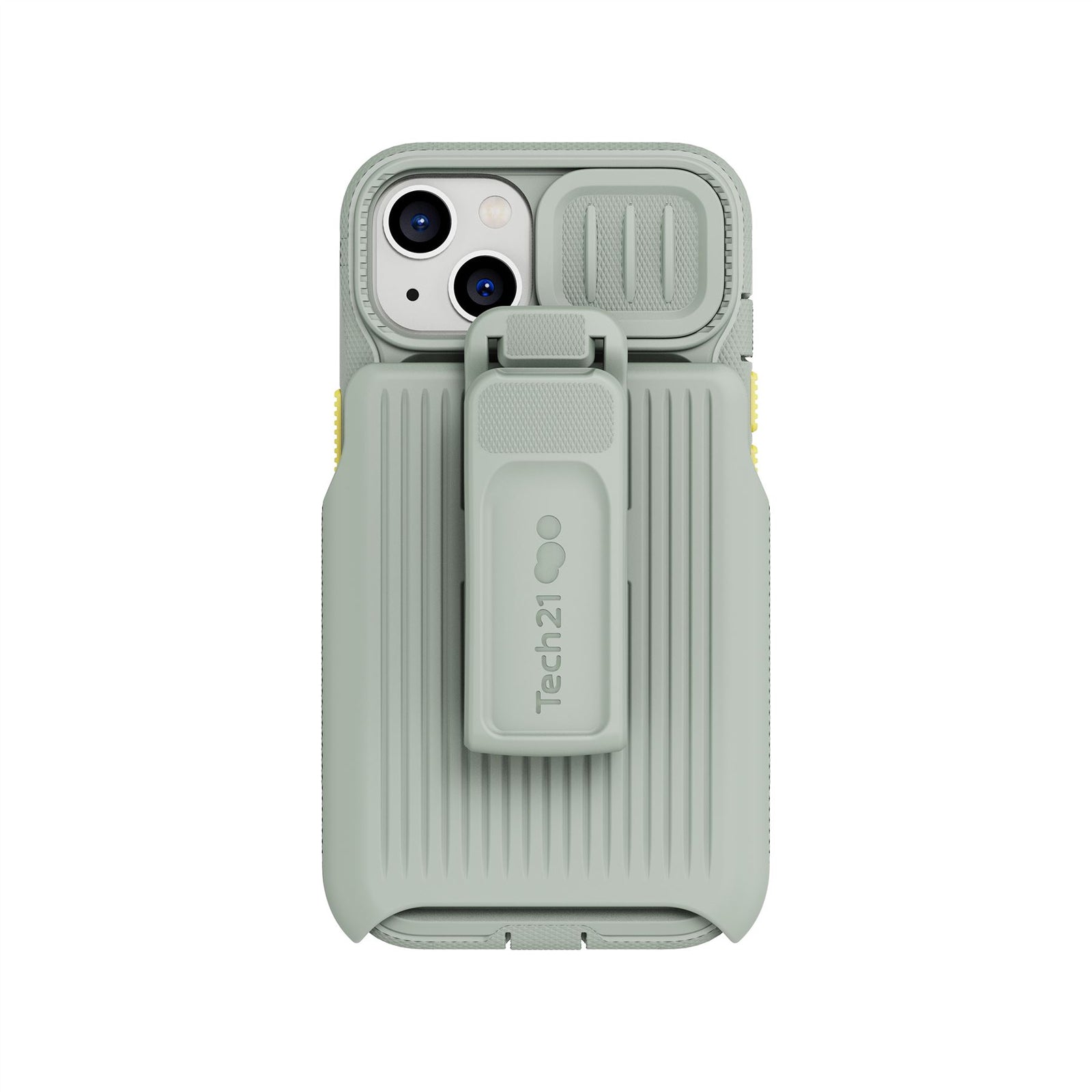 EvoMax - Apple iPhone 13 Case with Holster - Khaki Grey