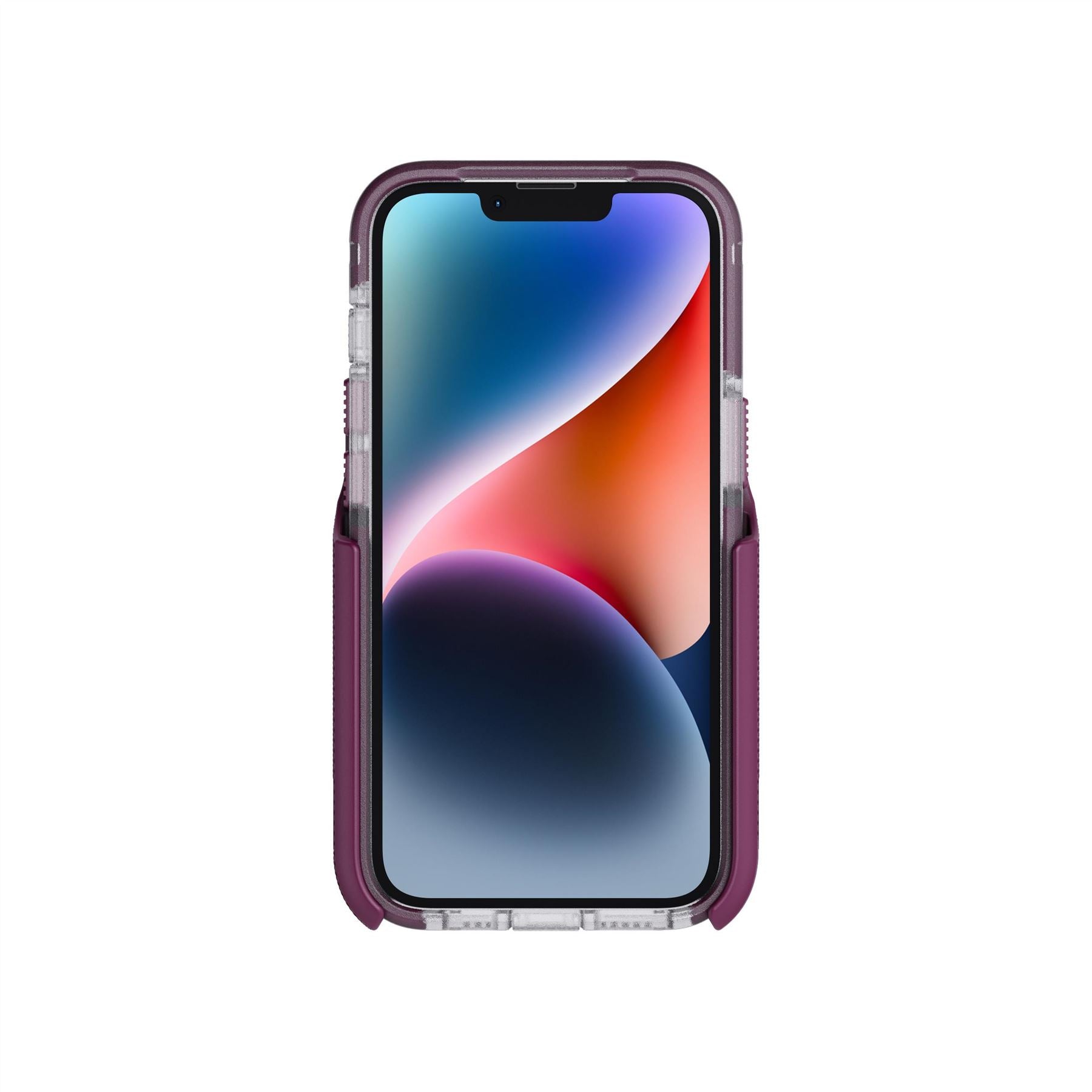 EvoMax - Apple iPhone 14 Case MagSafe Compatible - Frosted Purple