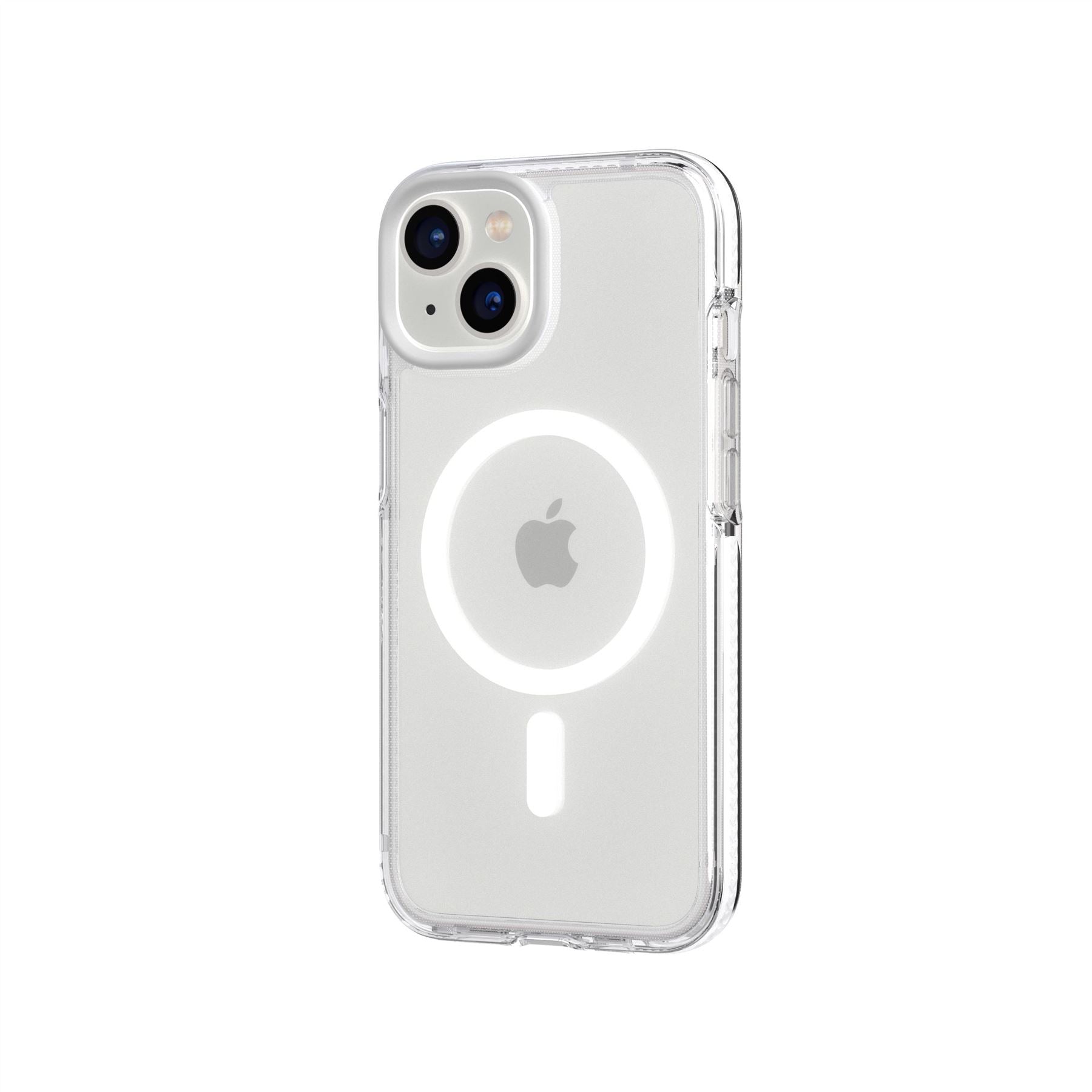 EvoCrystal - Apple iPhone 14 Case MagSafe Compatible - White