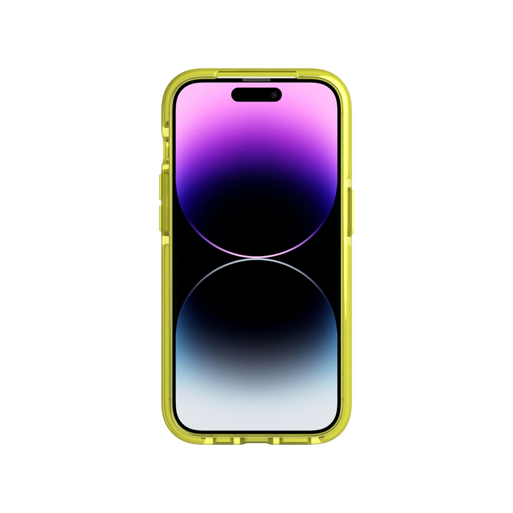 EvoCheck - Apple iPhone 14 Pro Case - Acid Yellow | Tech21 Ltd - US