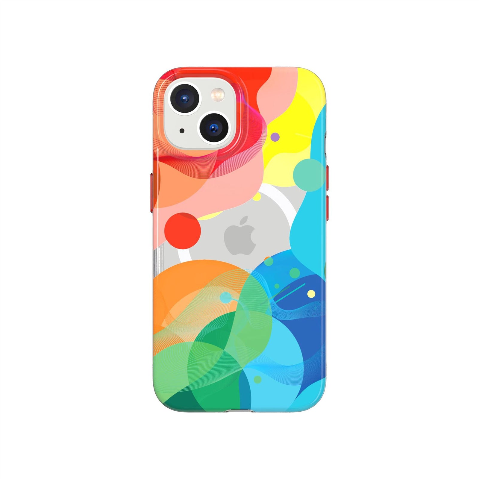 EvoArt - Apple iPhone 16e/14 Case MagSafe Compatible - Bubble Bounce