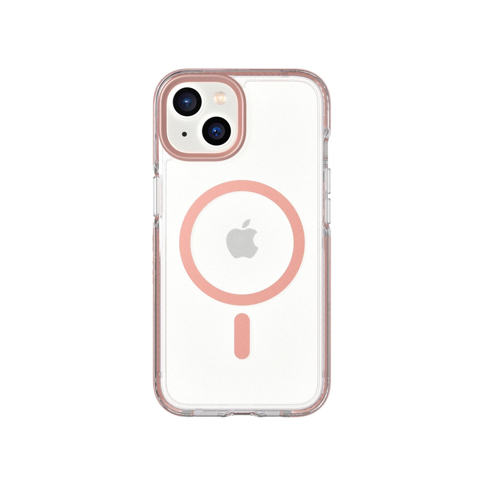 EvoCrystal - Apple iPhone 16e/14 Case MagSafe Compatible - Rose Gold