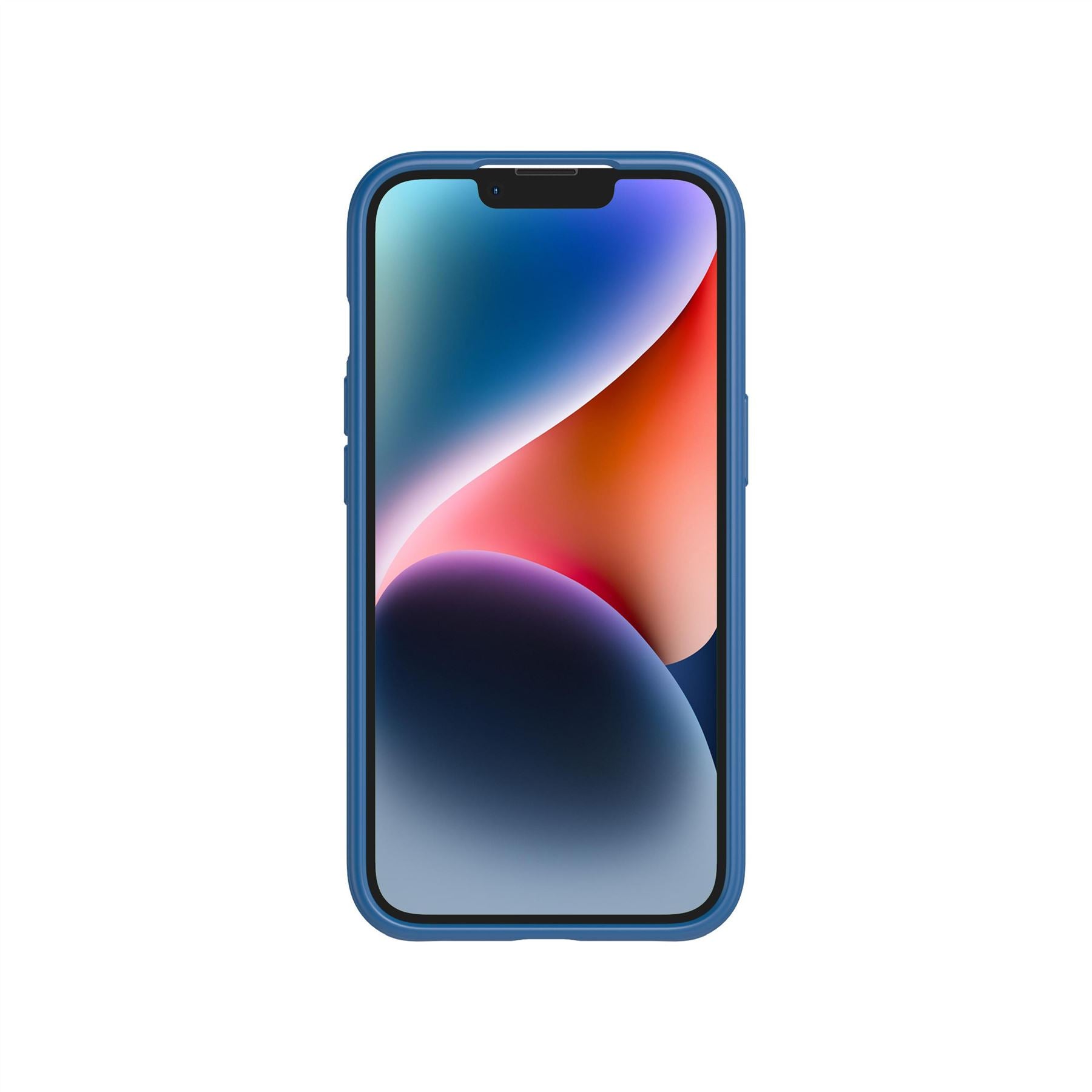 Custodia Tech21 EvoLite Per IPhone 14, Sottile E Resistente, Antiurto, Colore Classic Blue