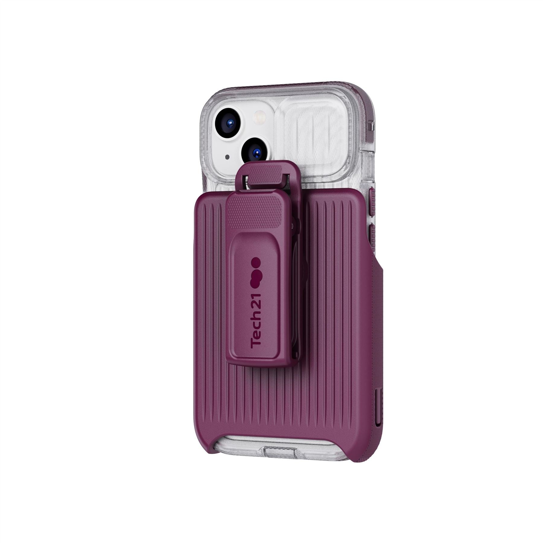 EvoMax - Apple iPhone 14 Case MagSafe Compatible - Frosted Purple