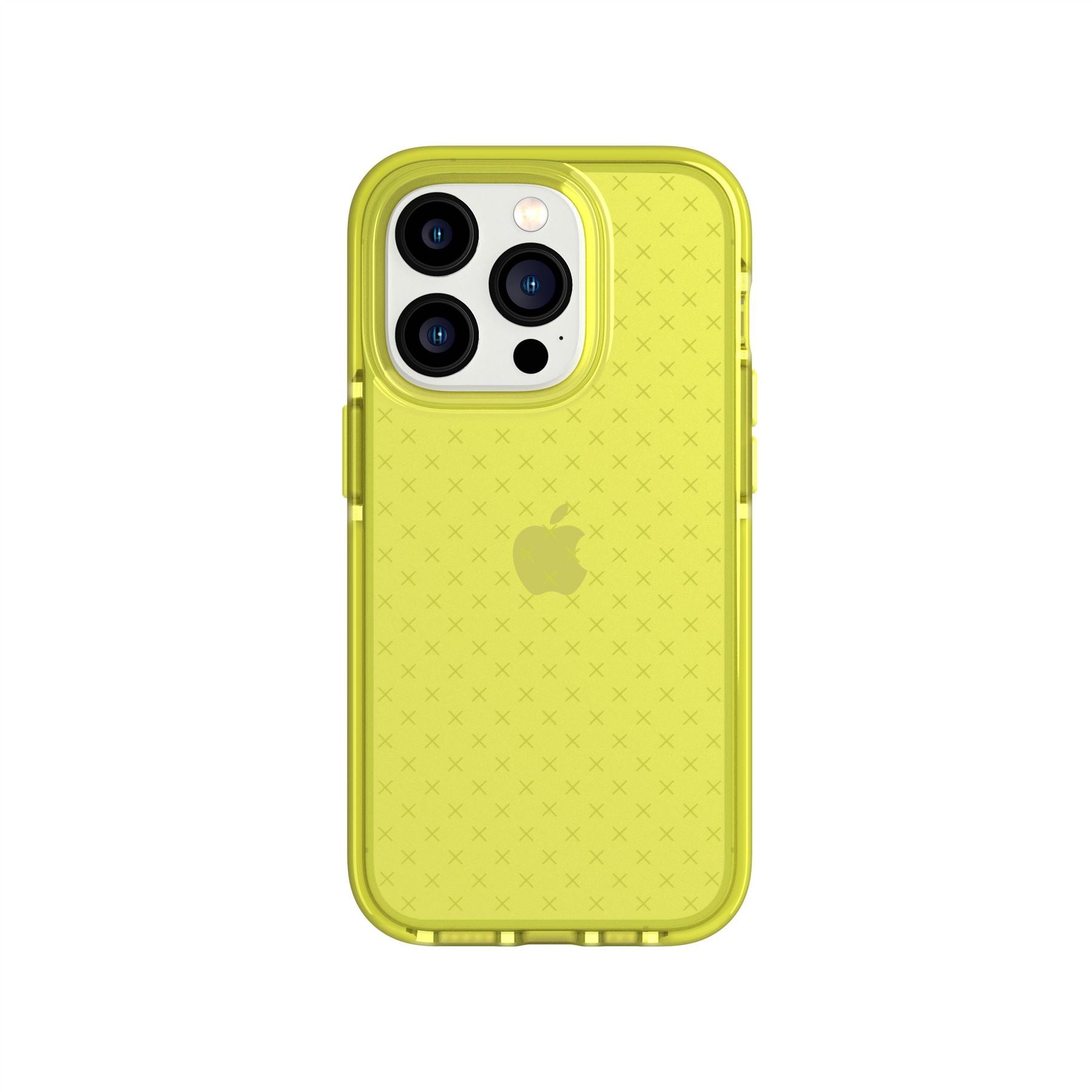 EvoCheck - Apple iPhone 14 Pro Case - Acid Yellow | Tech21 Ltd - US