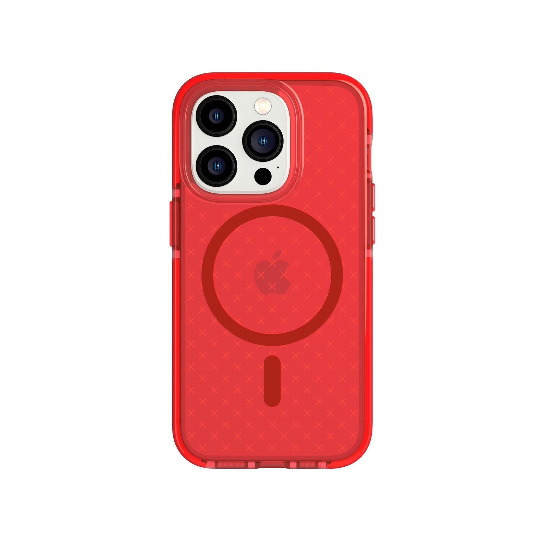 EvoCheck Apple iPhone 14 Pro Case MagSafe Compatible Red