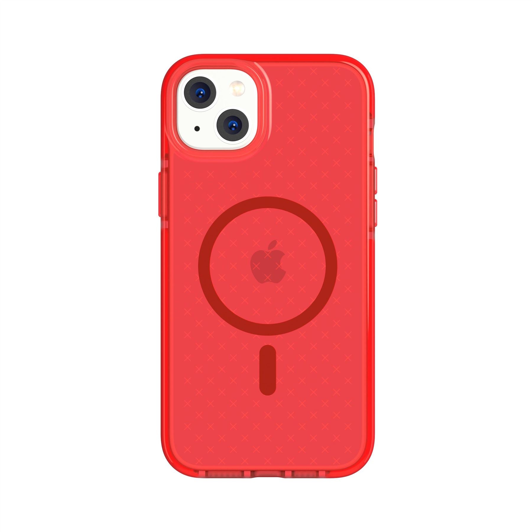 EvoCheck Apple iPhone 14 Plus Case MagSafe Compatible Red