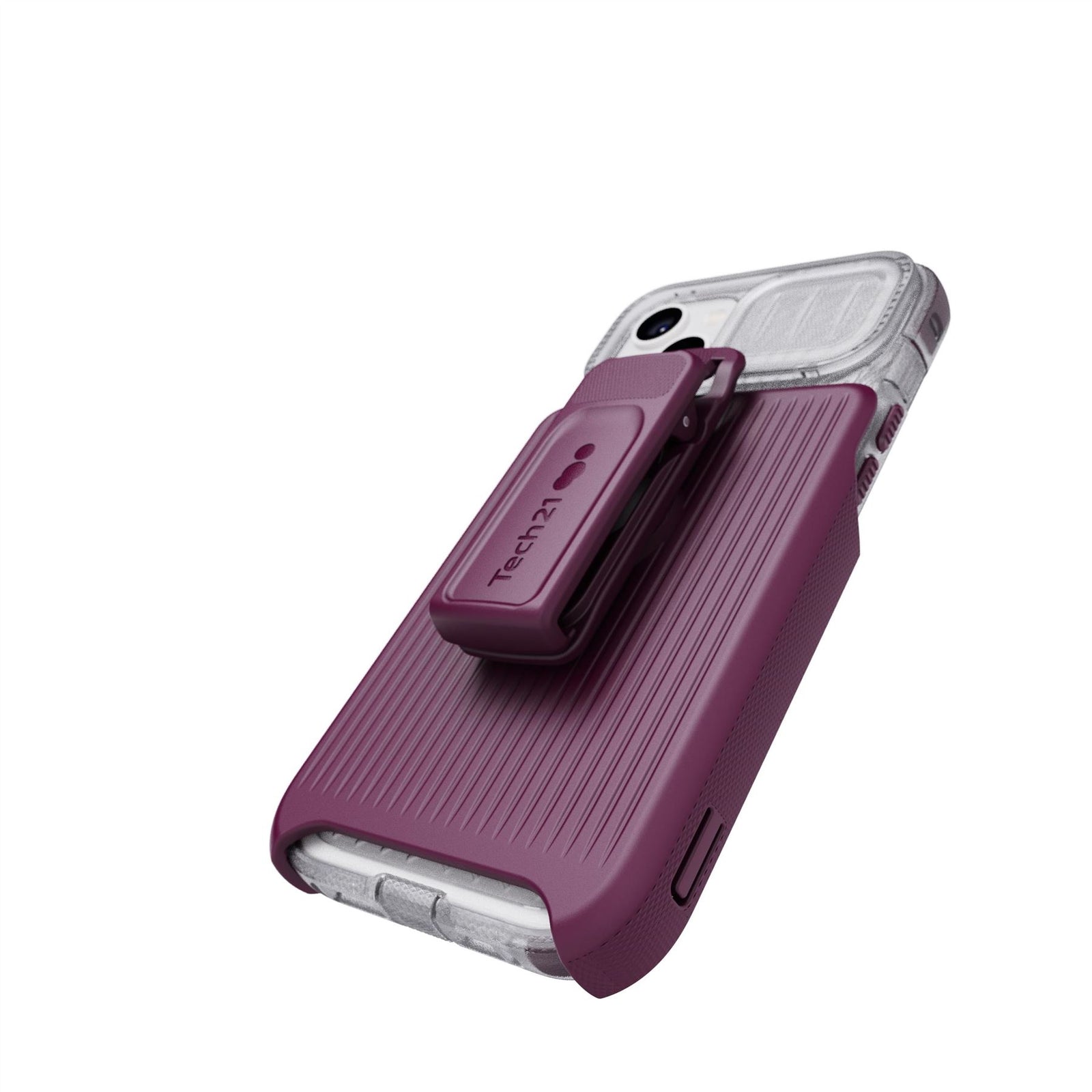 EvoMax - Apple iPhone 14 Plus Case MagSafe Compatible - Frosted Purple