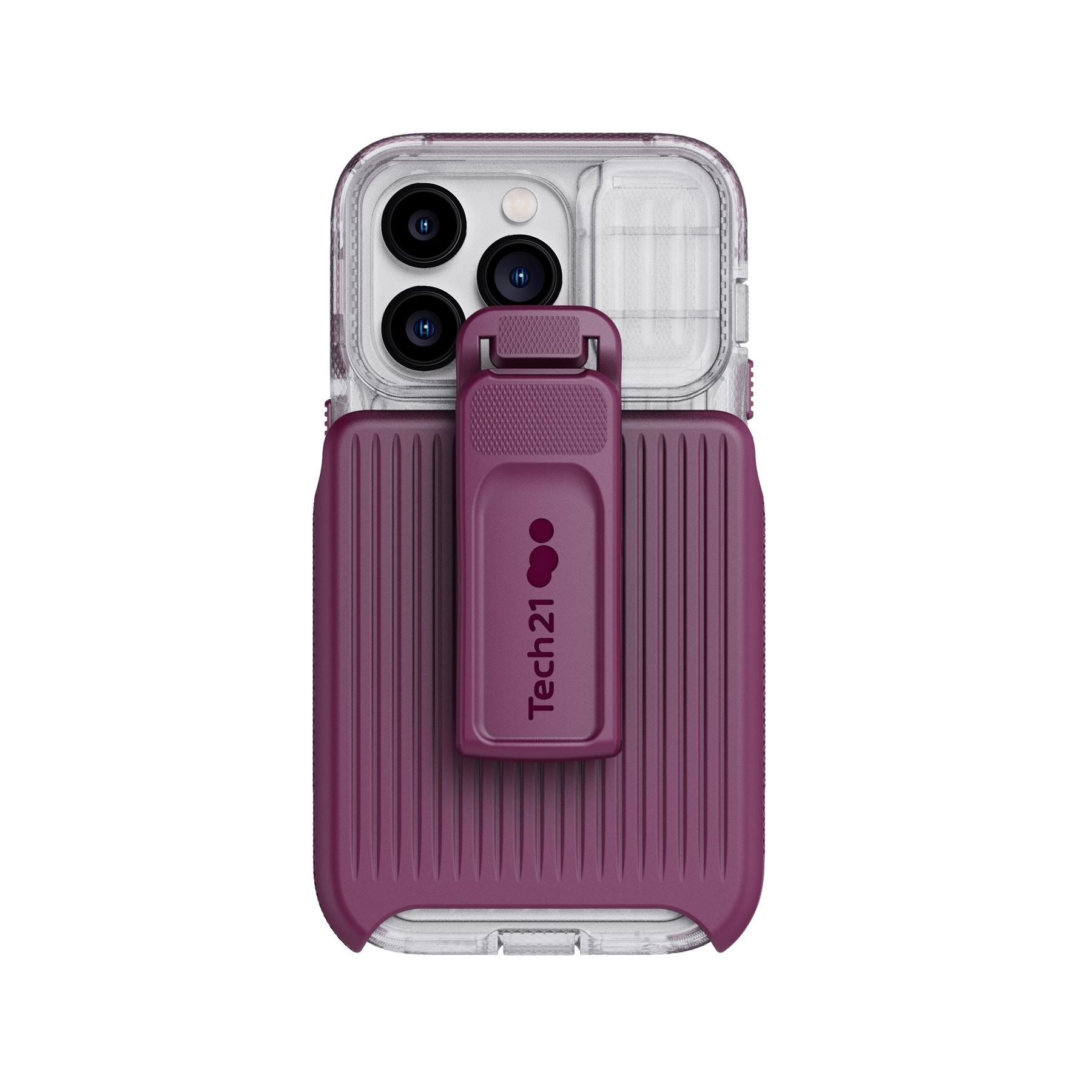 EvoMax - Apple iPhone 14 Pro Case MagSafe Compatible - Frosted Purple EvoMax - Apple iPhone 14 Pro Case MagSafe Compatible - Frosted Purple
