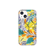 EvoArt - Apple iPhone 13 Mini Case MagSafe Compatible - Green Leaf