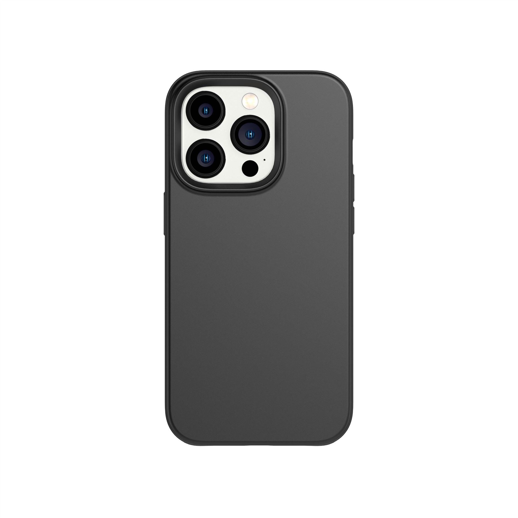 Simple Pattern Transparent Black Lens All-inclusive Phone Case For