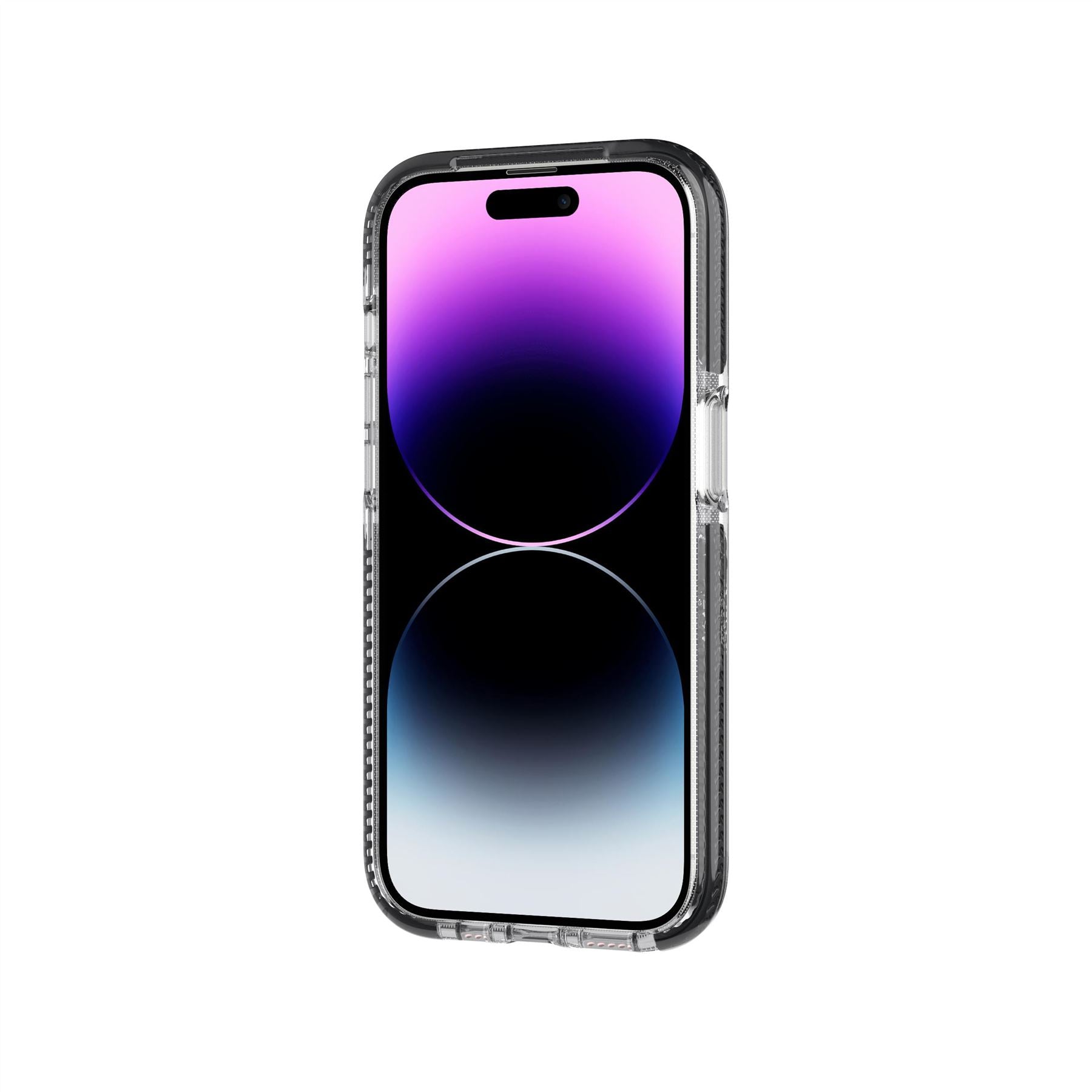 EvoCrystal - Apple iPhone 14 Pro Case MagSafe Compatible - Graphite Black