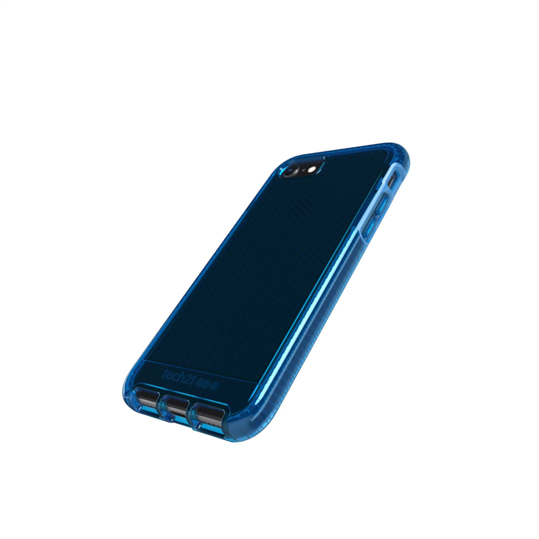Evo Check Apple iPhone SE 2022 Case Classic Blue Tech21 US