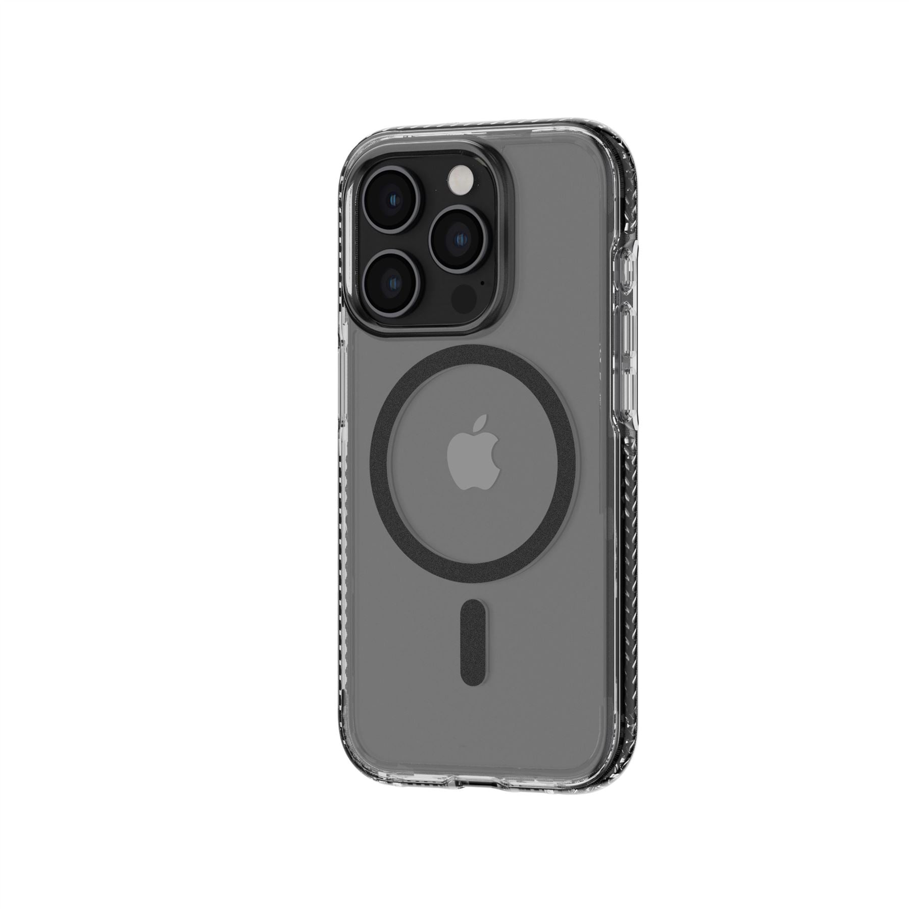 EvoCrystal - Apple iPhone 15 Pro Case MagSafe Compatible - Black