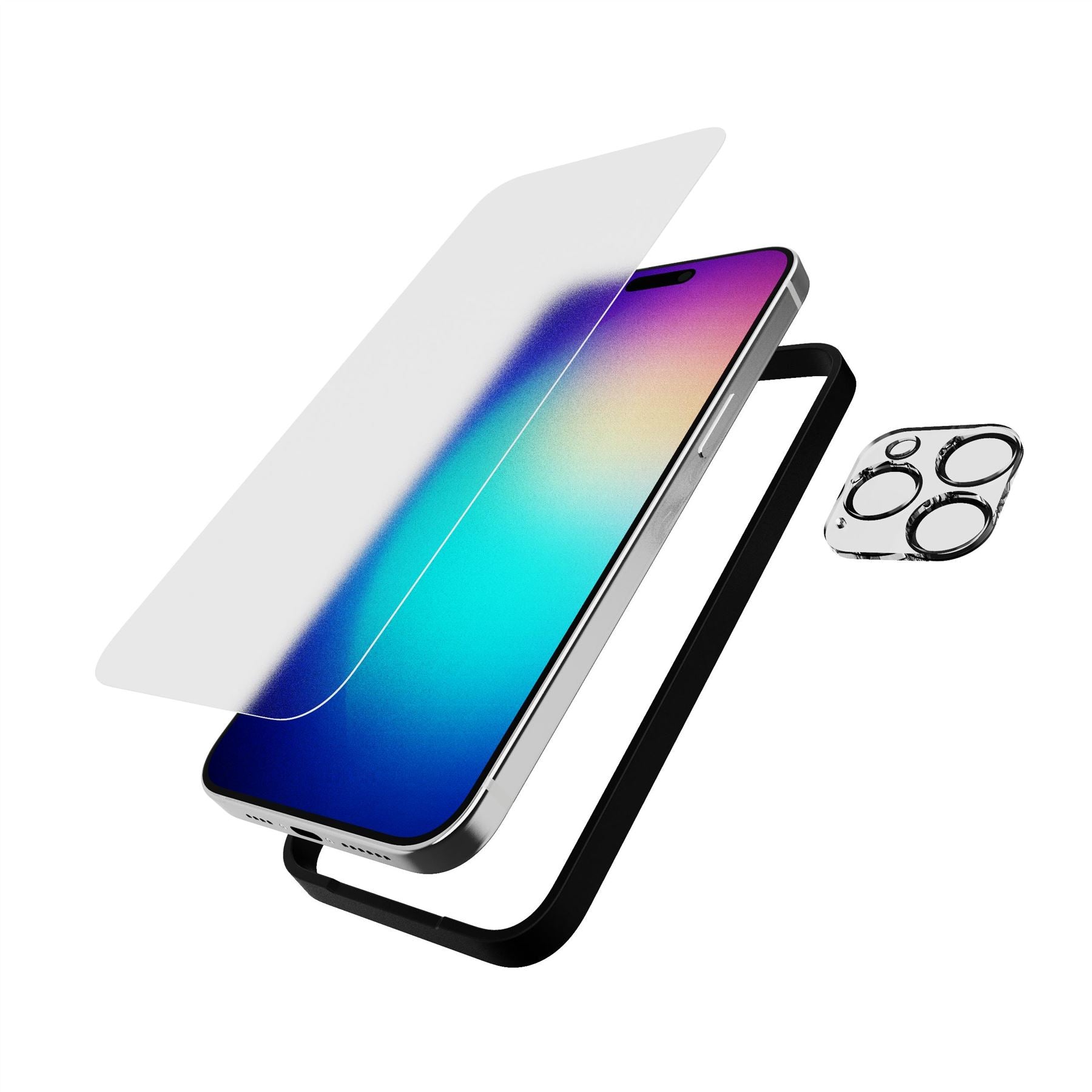 Impact Glass Privacy Screen with Camera Protector - Thumbnail 3