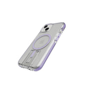 EvoCrystal Kick - Apple iPhone 14 Case MagSafe® Compatible - Lilac