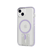 EvoCrystal Kick - Apple iPhone 14 Case MagSafe® Compatible - Lilac