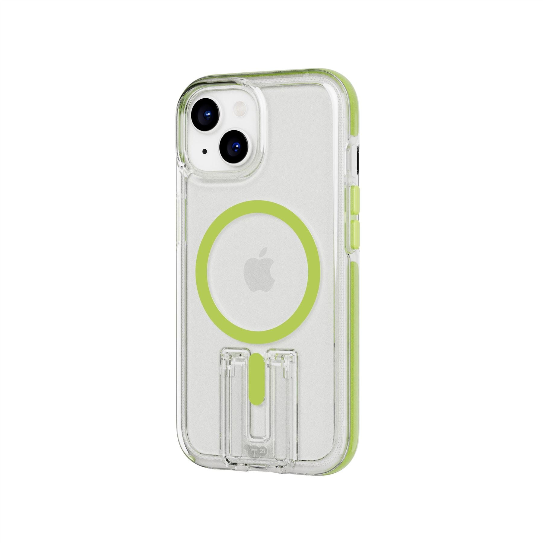 Evo Crystal Kick - Apple iPhone 15 Case MagSafe® Compatible - Lime