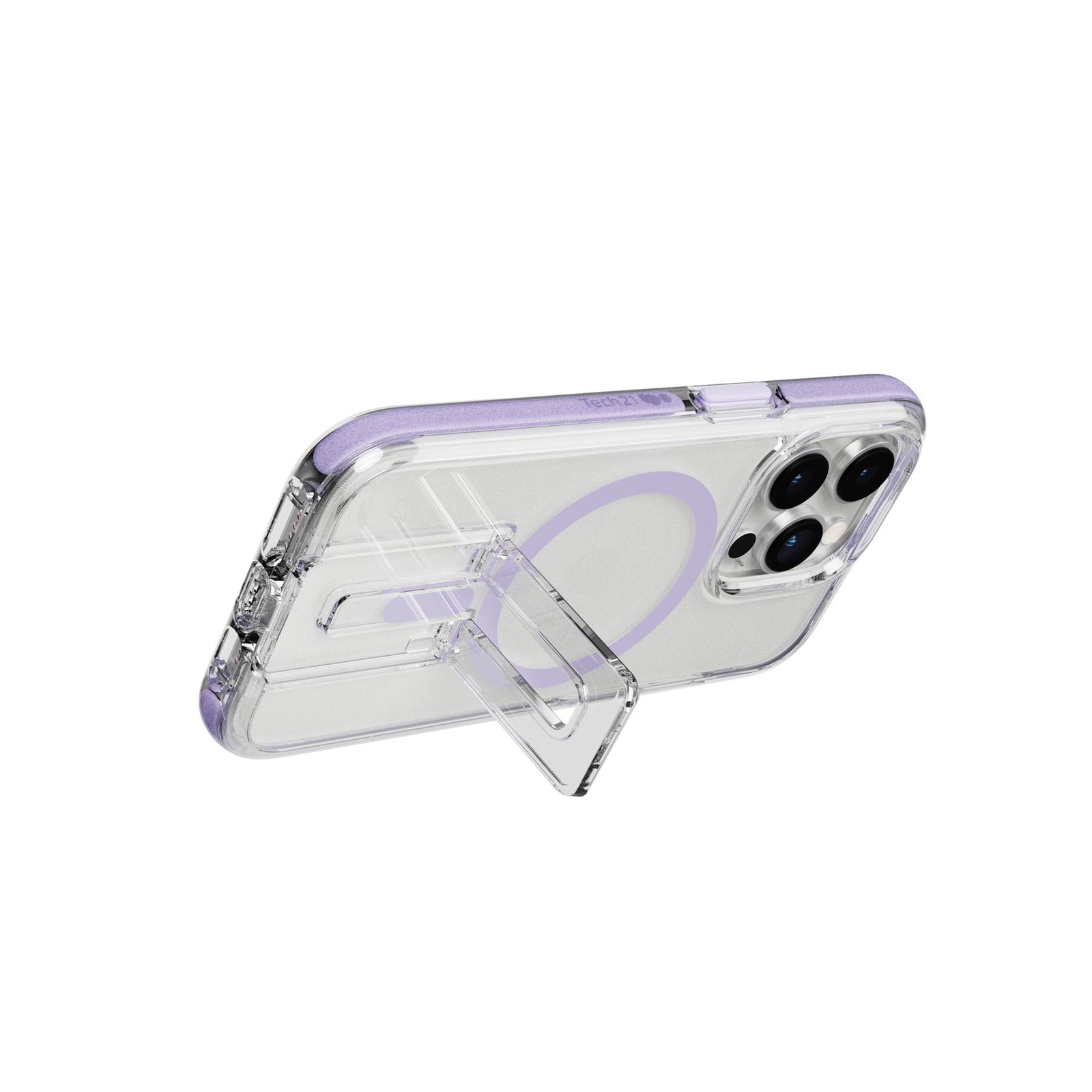 EvoCrystal Kick - Apple iPhone 14 Pro Case MagSafe® Compatible - Lilac