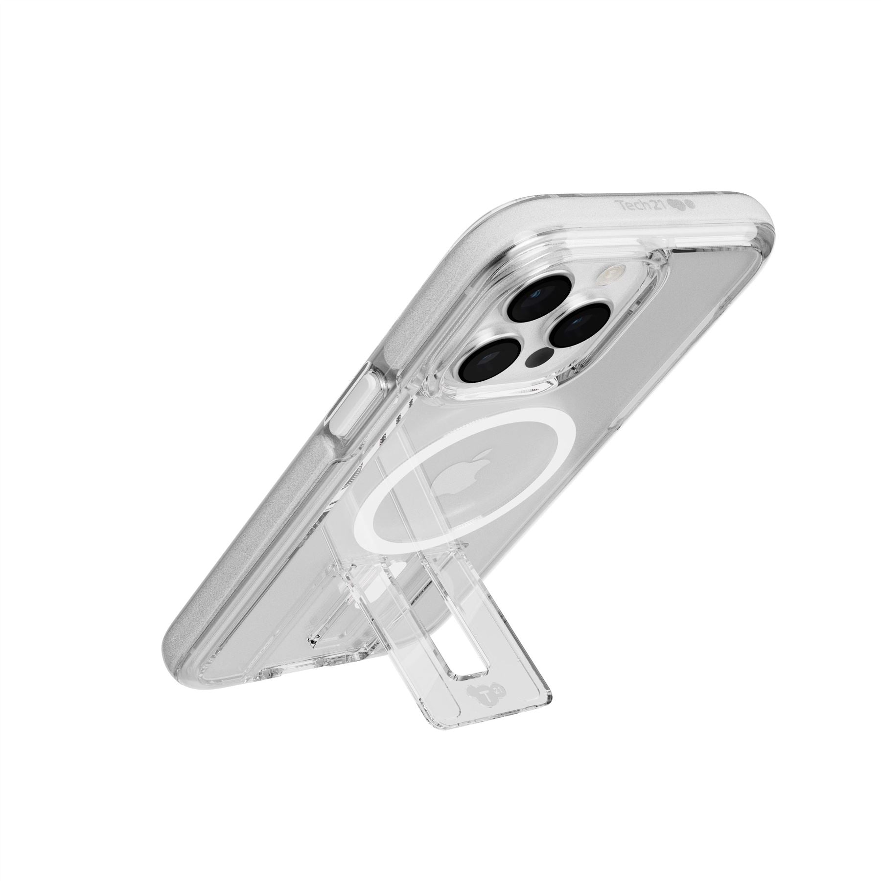 Evo Crystal Kick - Apple iPhone 15 Pro Max Case MagSafe® Compatible - White