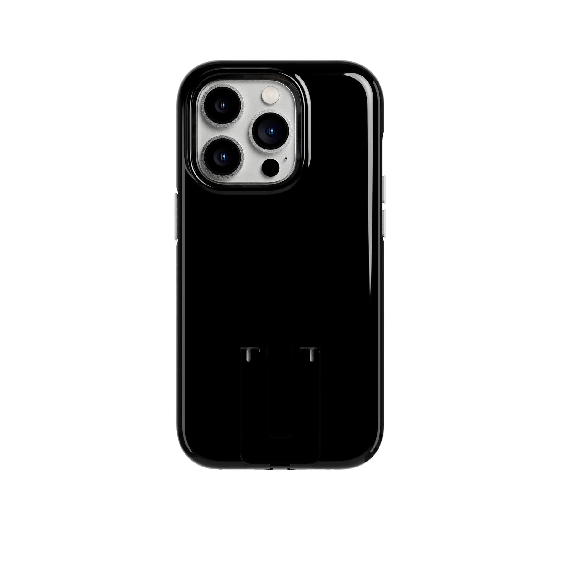 EvoCrystal Kick - Apple iPhone 14 Pro Case MagSafe® Compatible - Obsidian Black