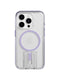 EvoCrystal Kick - Apple iPhone 15 Pro Case MagSafe® Compatible - Lilac