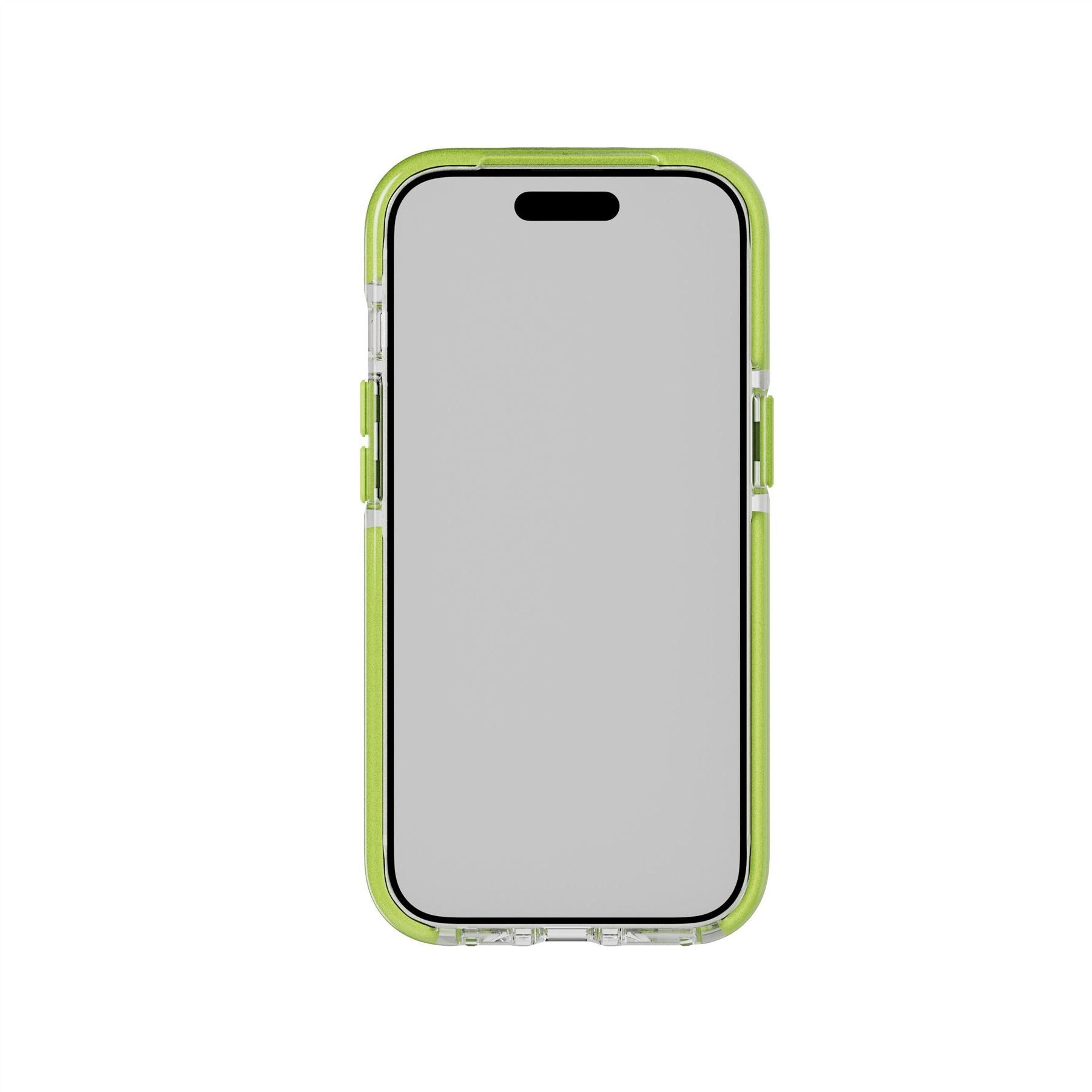 Evo Crystal Kick - Apple iPhone 15 Case MagSafe® Compatible - Lime