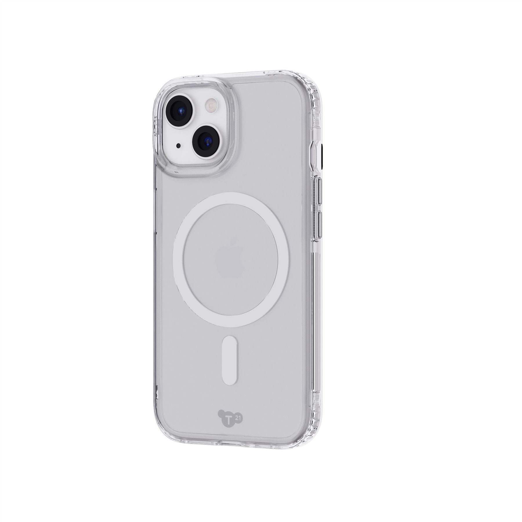 Tech 21 Evo Clear Case for iPhone 15 - Compatible with MagSafe - Impact Protection Case - Clear
