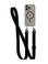 FlexQuartz - Apple iPhone 15 Pro Max Case MagSafe Compatible with Cross-Body - Black