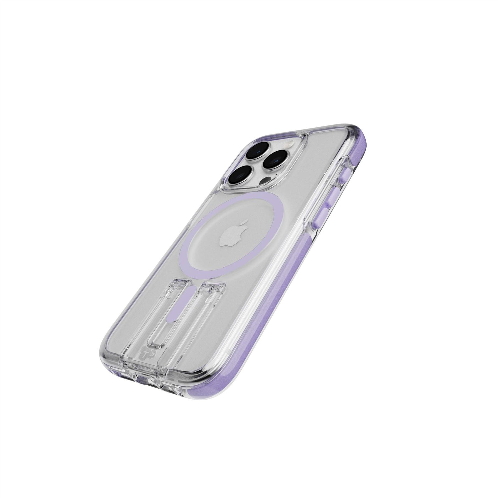 EvoCrystal Kick - Apple iPhone 15 Pro Case MagSafe Compatible - Lilac