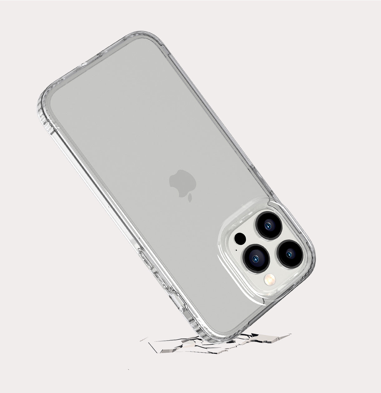 Skinit Clear Phone Case for Google Pixel 6 Pro - Originally Designed Neutral Checkered Design