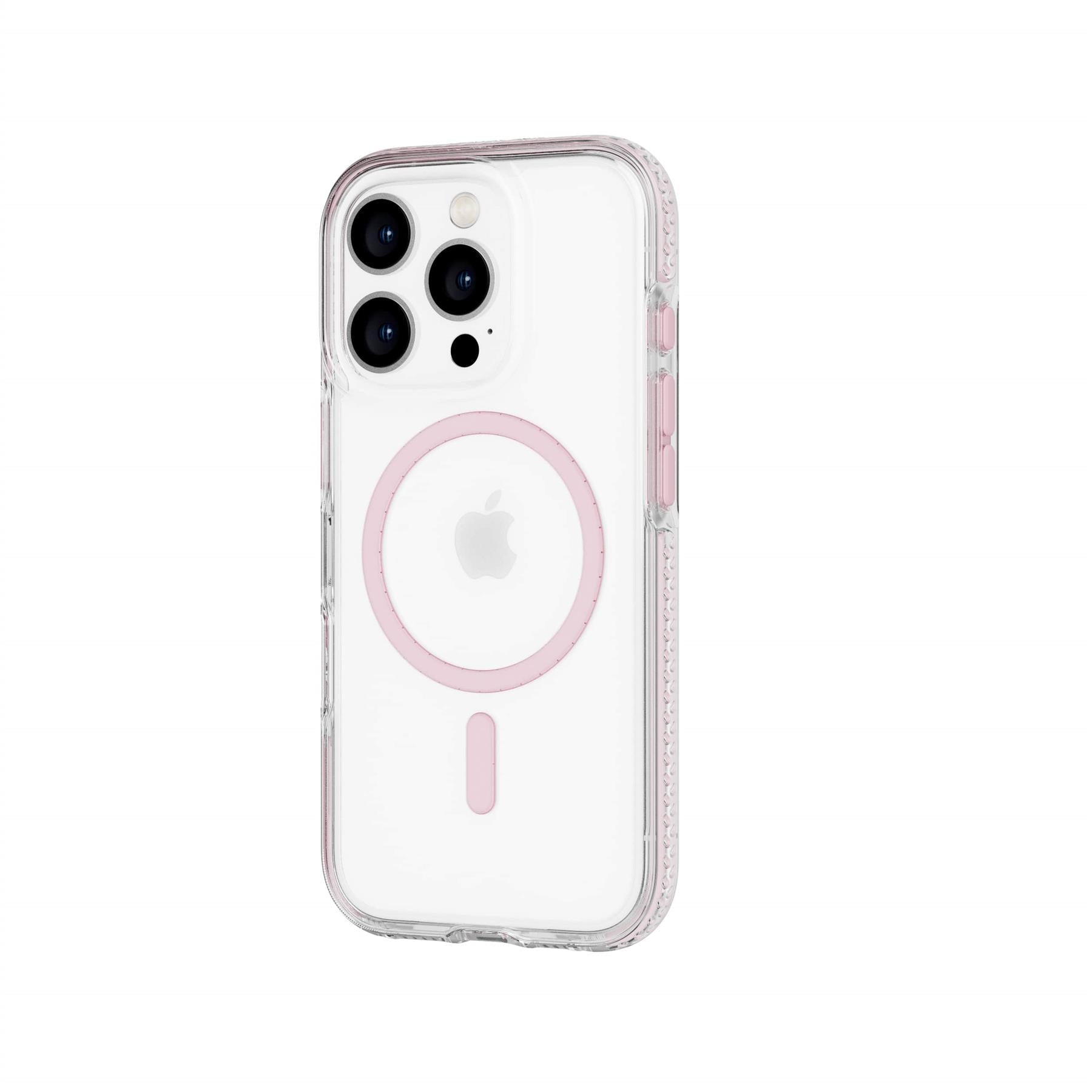 EvoCrystal MagSafe - Apple iPhone 16 Pro Case - Clear/Pink