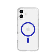FlexQuartz - Apple iPhone 16 Plus Case MagSafe Compatible - Electric Blue