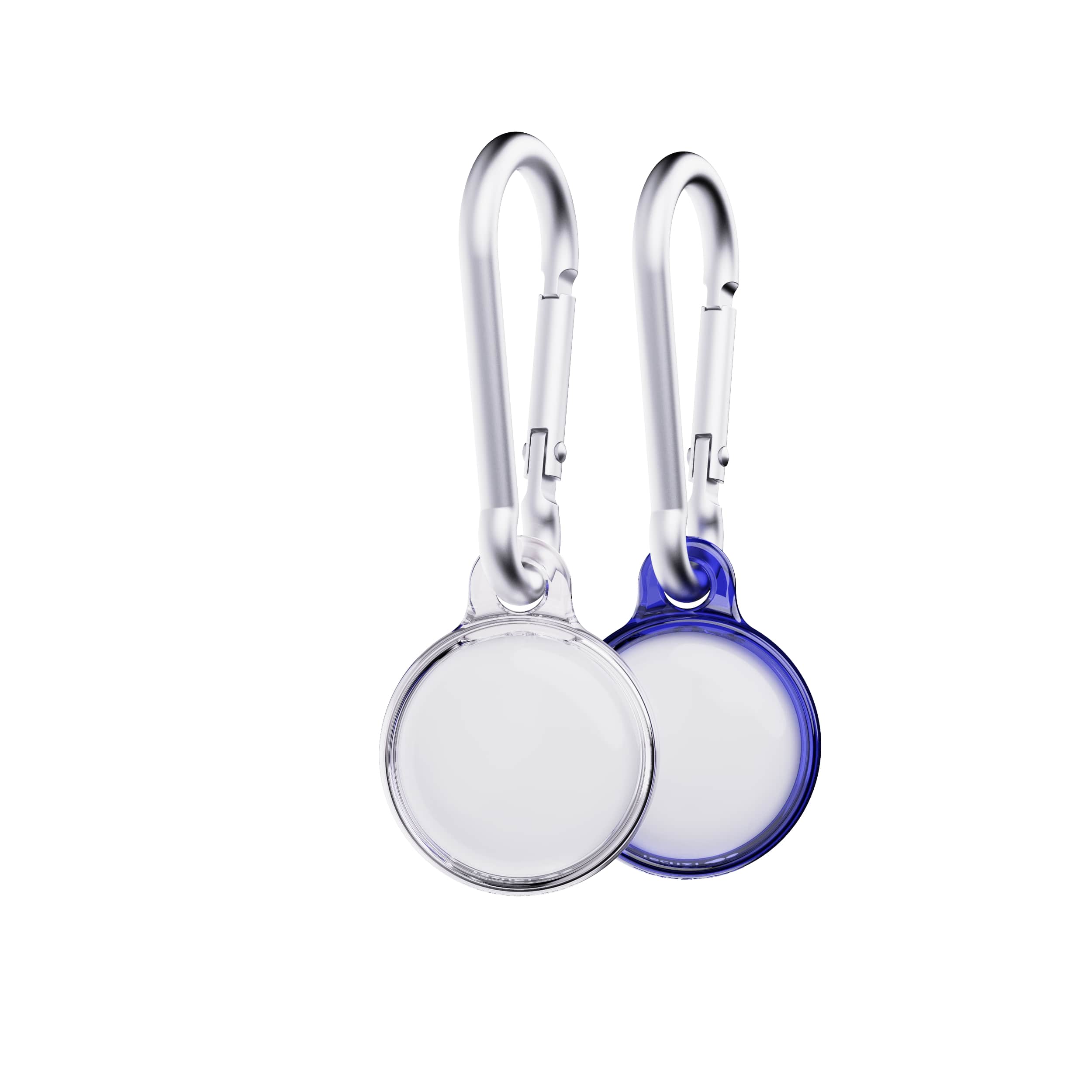 EvoPop - Apple AirTag Case Bundle (x2) - Electric Blue and