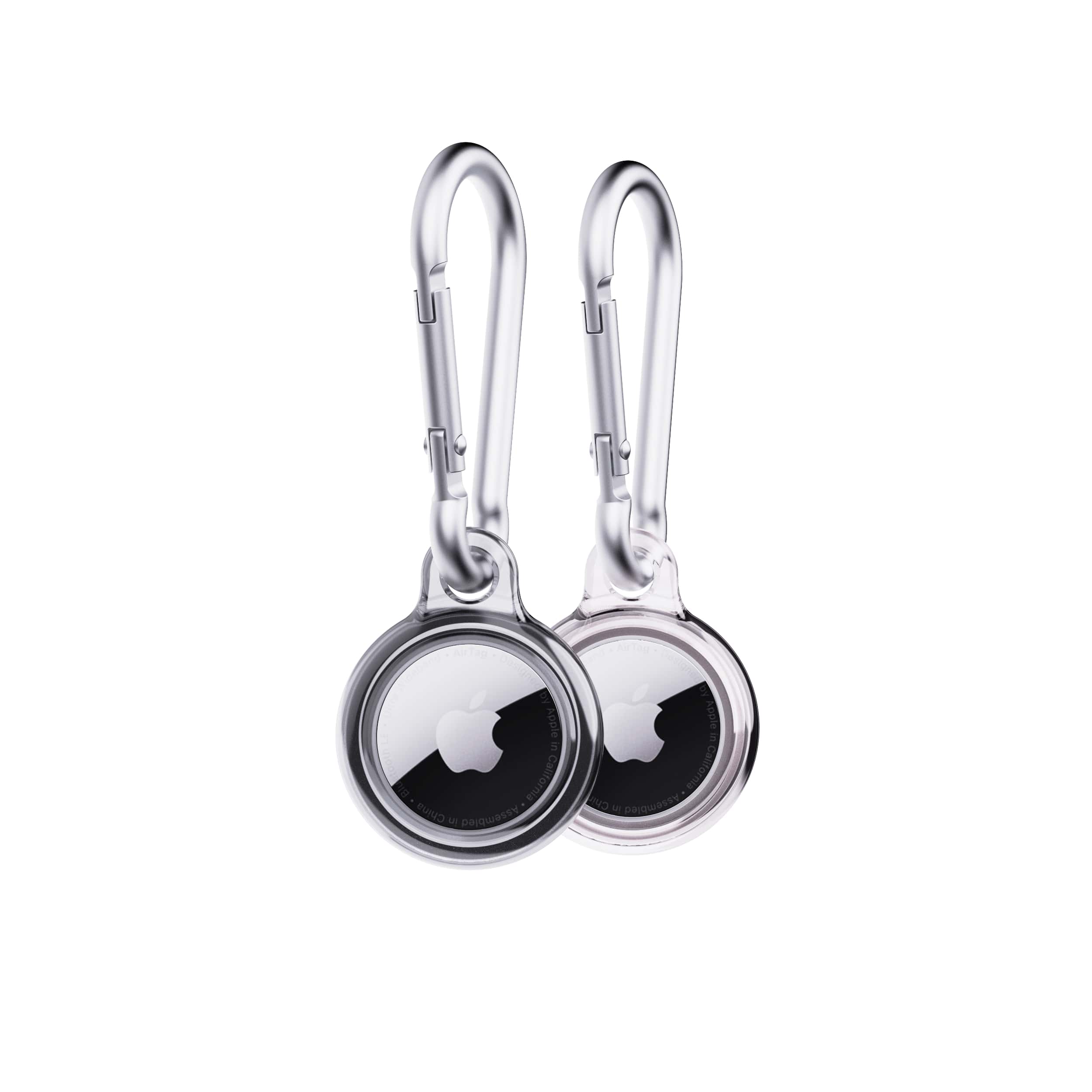 Apple AirTag 2個おまけ付き Apple AirTag 2-Pack Air Tag and Two Hard Plastic Keychain