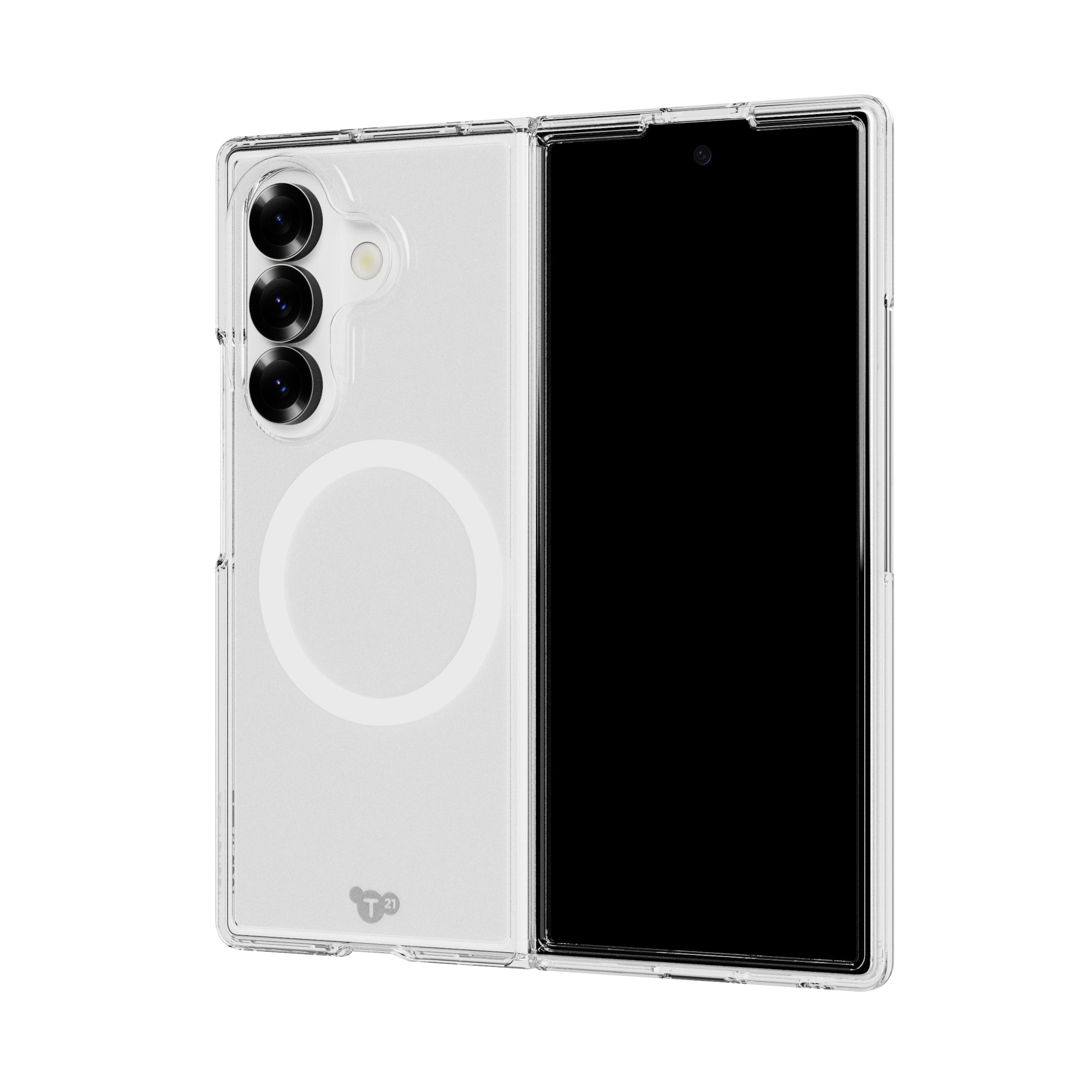 EvoClear - Samsung Galaxy Z Fold7 Case with Magnets - Clear