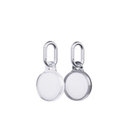 EvoPop - Apple AirTag Case Bundle (x2) - Black and Clear