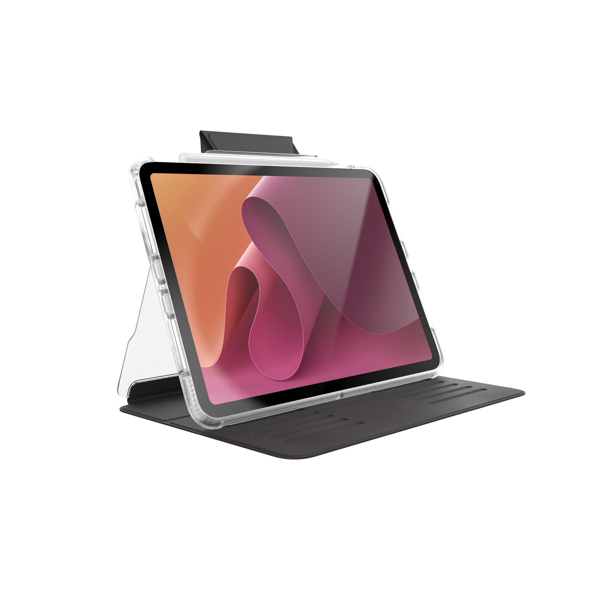 FlexFolio - Apple iPad Air 13-inch (2024-2025) Case - Clear