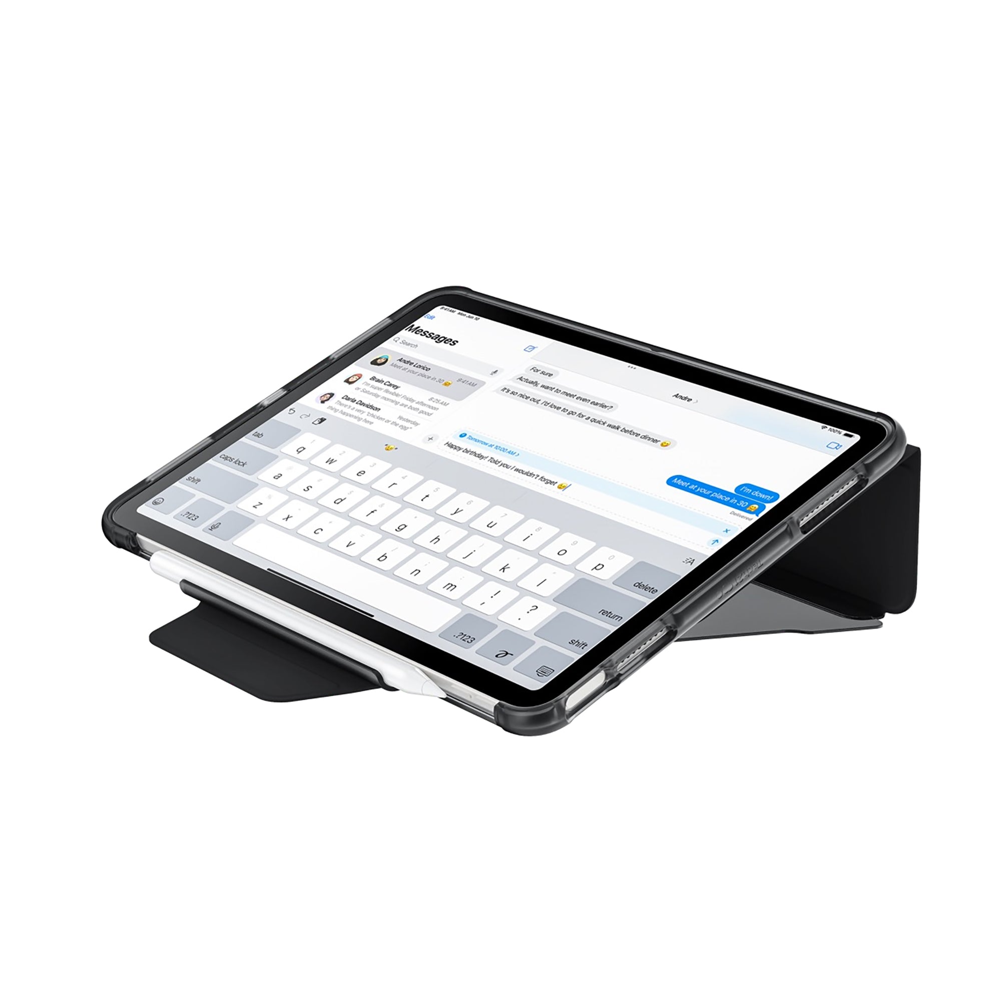 FlexFolio - Apple iPad Pro 11-inch (2024-2025) Case - Black Tint