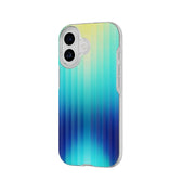 FlexQuartz MagSafe - Apple iPhone 17 Case - Ombre Blue/Green