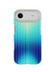 FlexQuartz MagSafe - Apple iPhone Air Case - Ombre Blue/Green