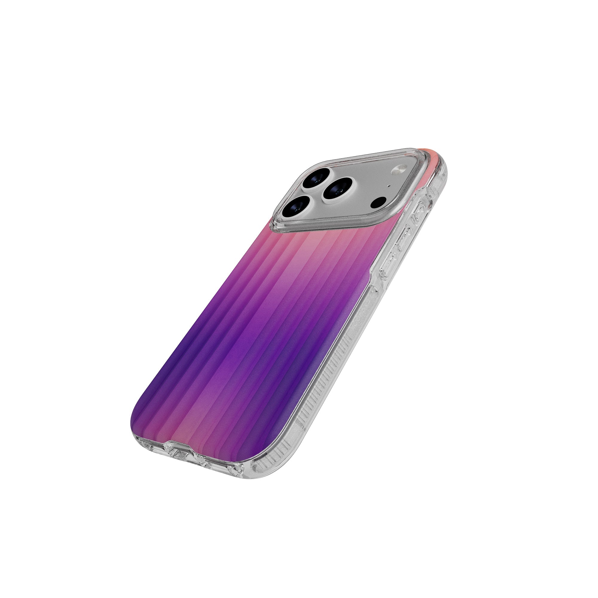 FlexQuartz MagSafe - Apple iPhone 17 Pro Case - Ombre Purple/Pink