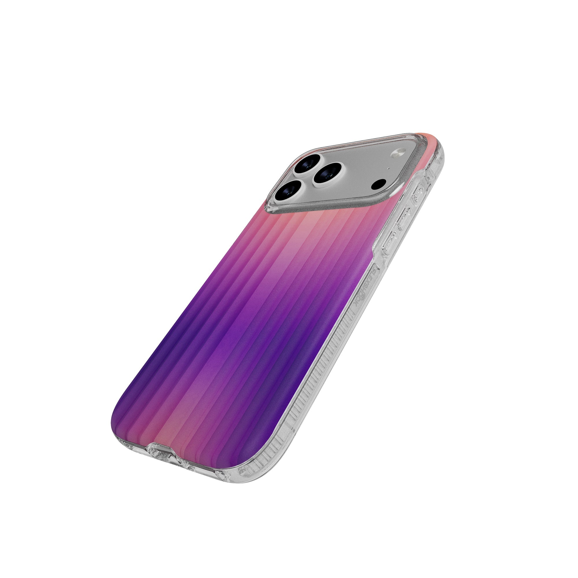 FlexQuartz MagSafe - Apple iPhone 17 Pro Max Case - Ombre Purple/Pink