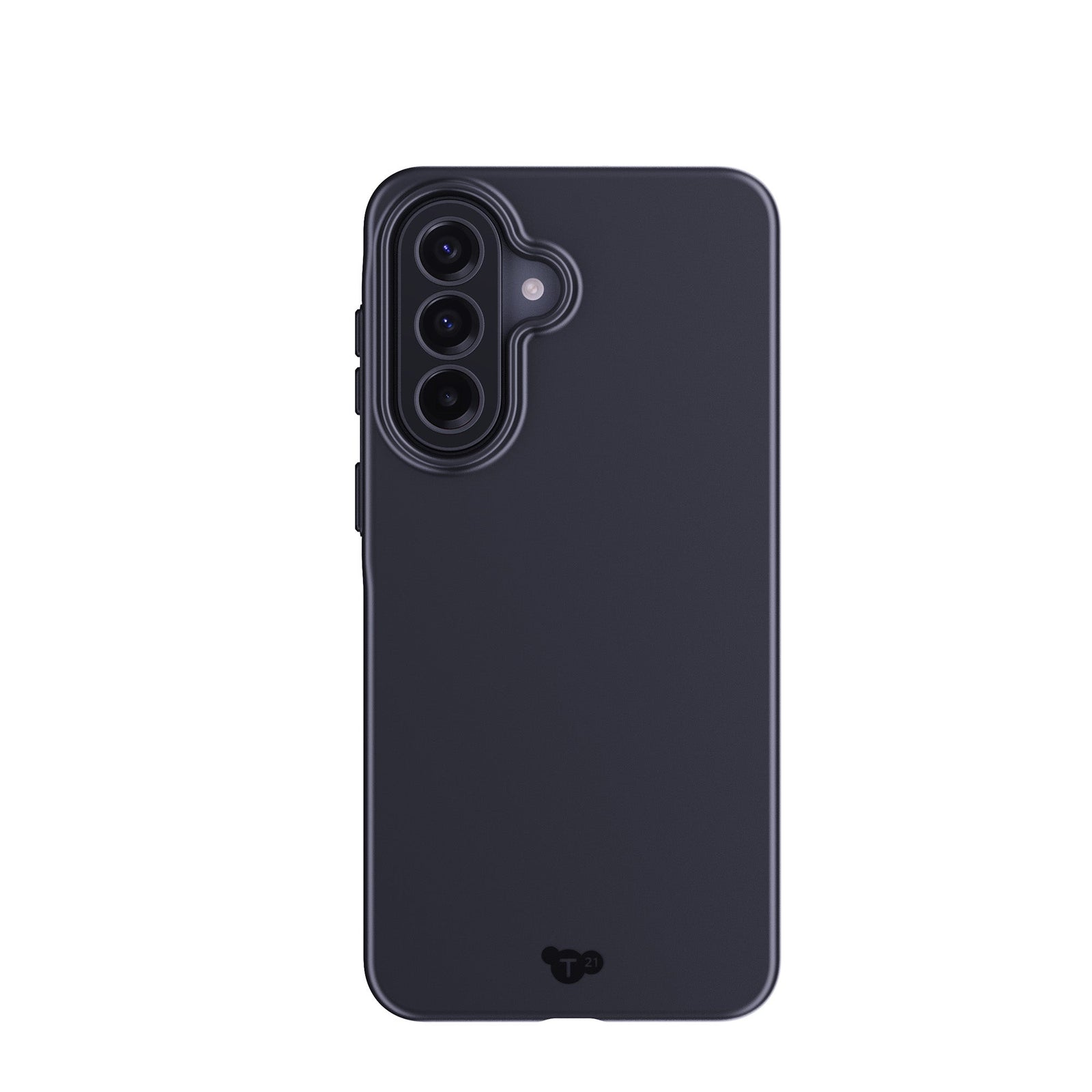 View of the back of the phone case from straight on with phone inside#color_black