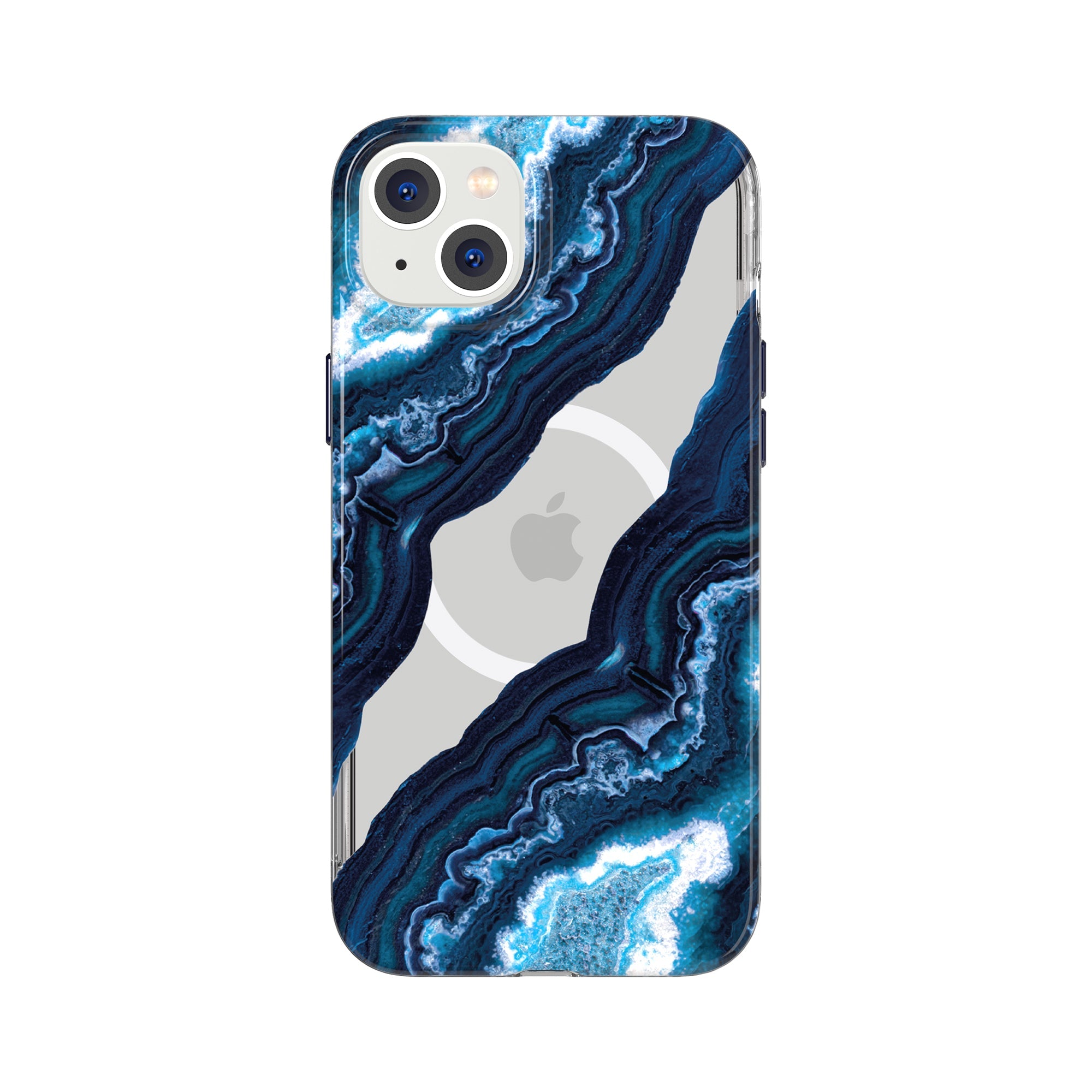 EvoArt MagSafe - Apple iPhone 14 Plus Case - Clear/Midnight Quartz