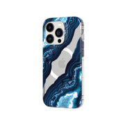 EvoArt - Apple IPhone 14 Pro Case MagSafe Compatible - Clear/Midnight Quartz